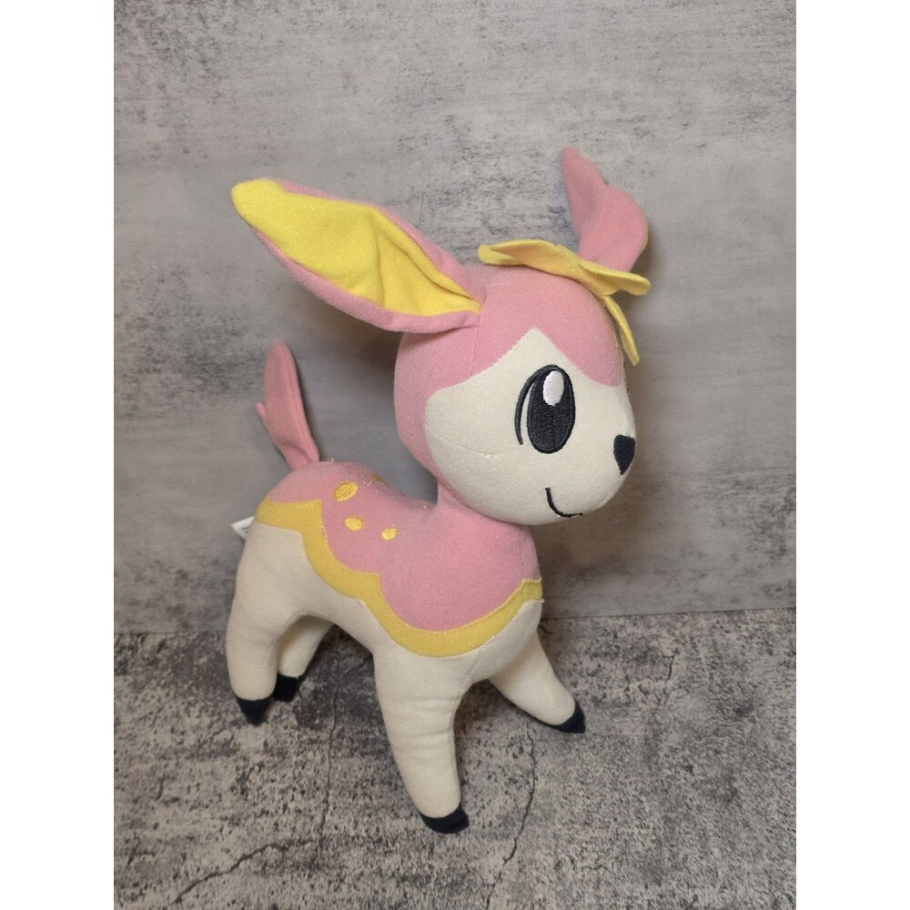 Pokemon Deerling Pink Deer Doe Fawn Plush Toy Factory Stuffed Animal